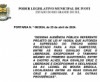Audiência Pública - 13/05/2024 - Sede do Poder Legislativo às 18h